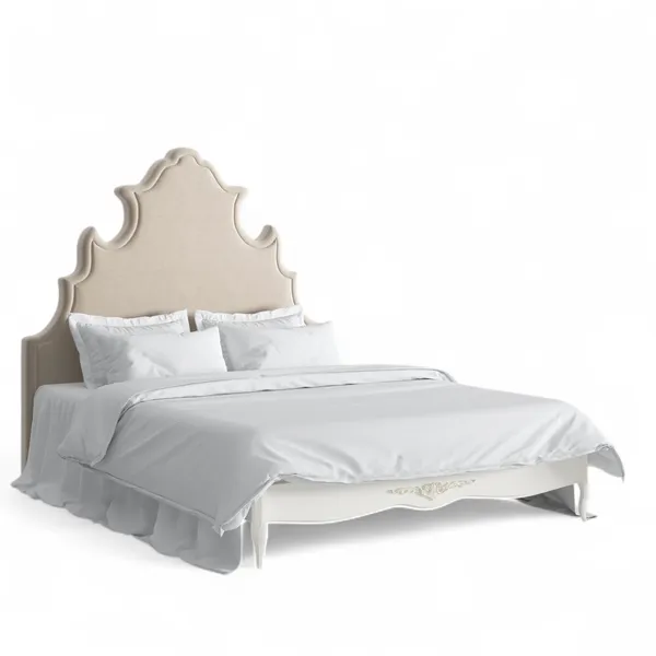 Кровать с мягким изголовьем 160*200