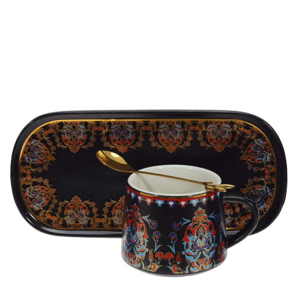 GAEM Кружка с блюдцем и ложкой, 280 мл, L24,5 W11 H7,5 см, 2в.