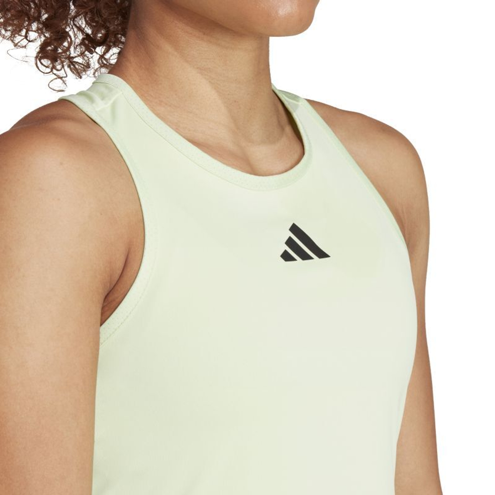 Женский топ теннисный Adidas Tank Top - semi green spark