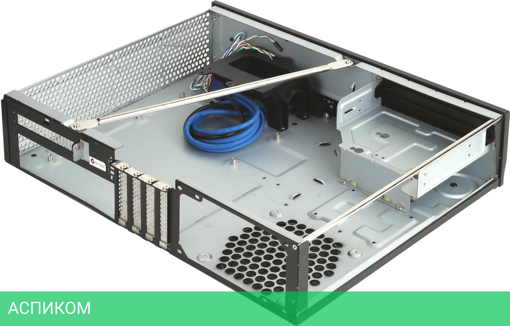 Корпус SilverStone Milo ML03 черный (SST-ML03B)