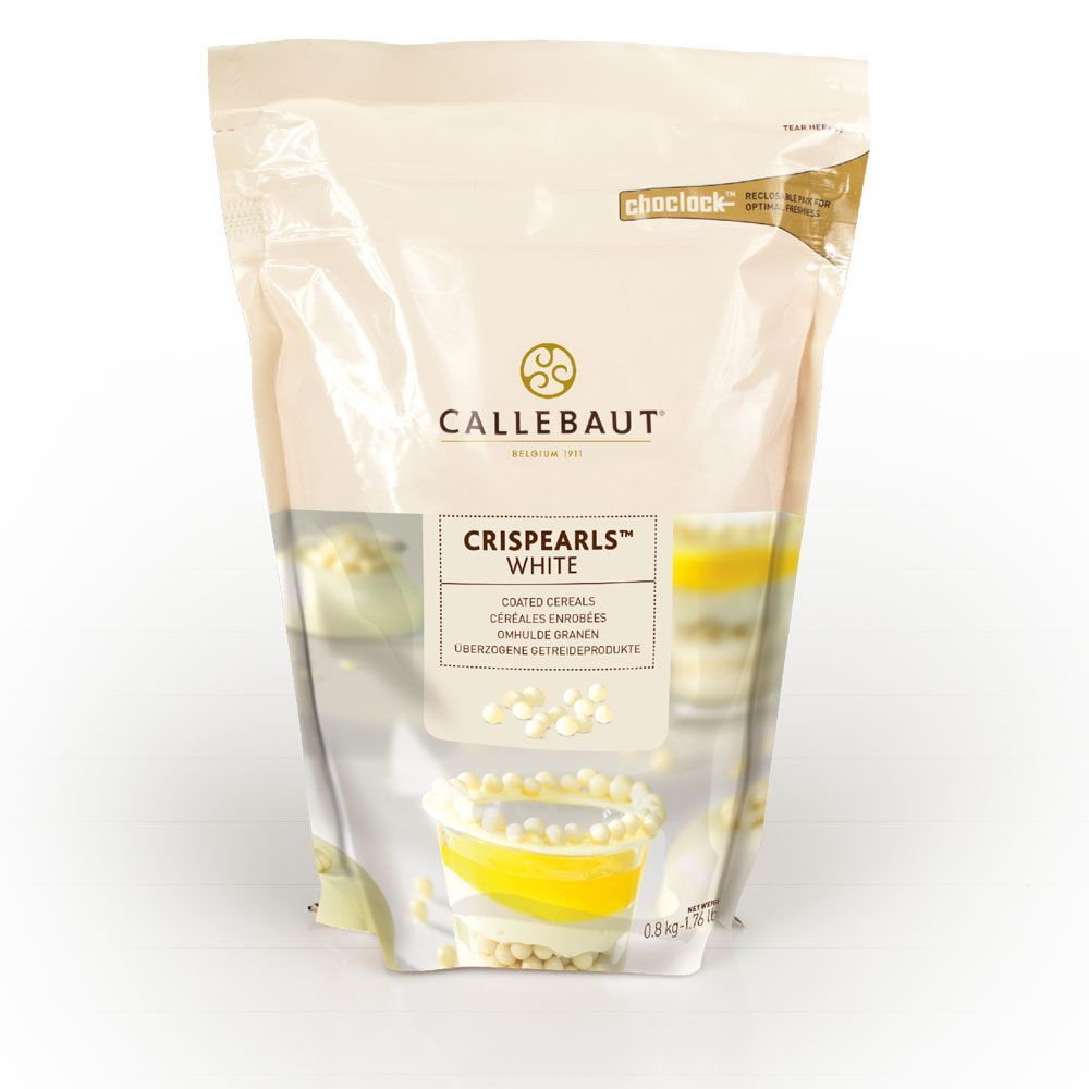 Шоколадные жемчужины Crispearls White, Callebaut