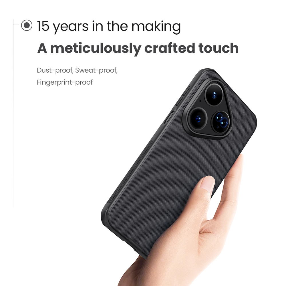 Чехол противоударный от Nillkin для Huawei Pura 80, серия Super Frosted Shield Pro