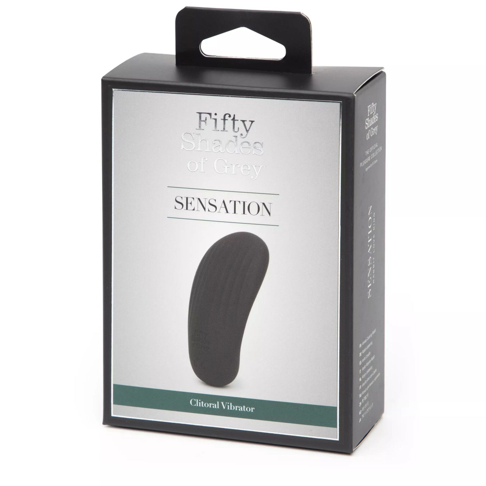 Черный клиторальный вибратор Sensation Clitoral Vibrator