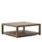 Журнальный столик Sashi 90x90 см из массива тика