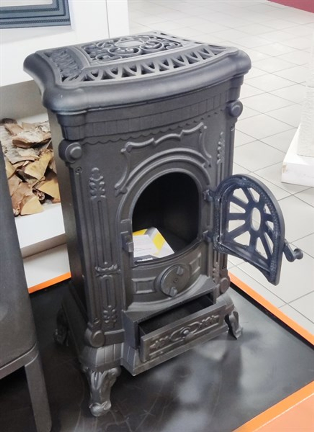 Печь-камин Везувий А-07 "Антрацит"