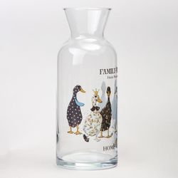 ГРАФИН С КРЫШКОЙ/СТАКАНОМ "GEESE" 700МЛ