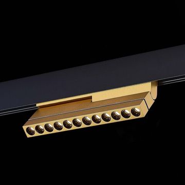 ST805.236.12 Магнитный трековый светильник Золотистый LED 1*12W 3000K 450Lm Ra&gt;90 36° IP20 L220xW22x SKYLINE 48