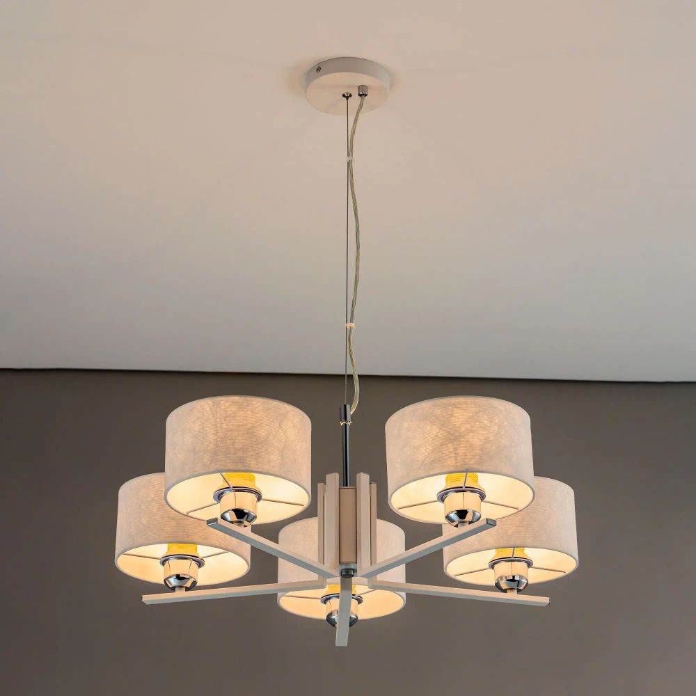 Citilux Тильда CL469150 Люстра подвесная с абажурами Белая