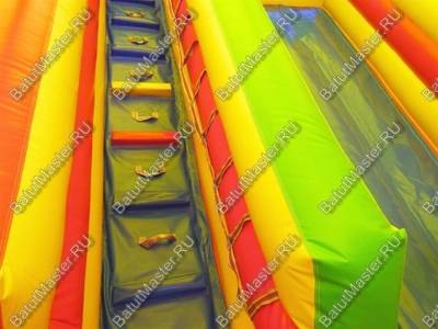 Коммерческий надувной батут "Радуга 2" 14*7*6 м