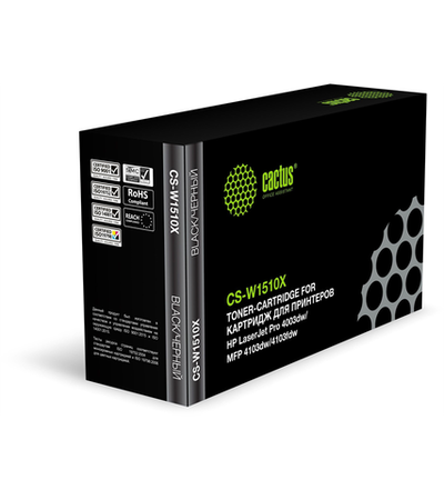Cactus CS-W1510X W1510X черный (9700стр.) для HP LJ Pro 4003dw/MFP 4103dw/4103fdw