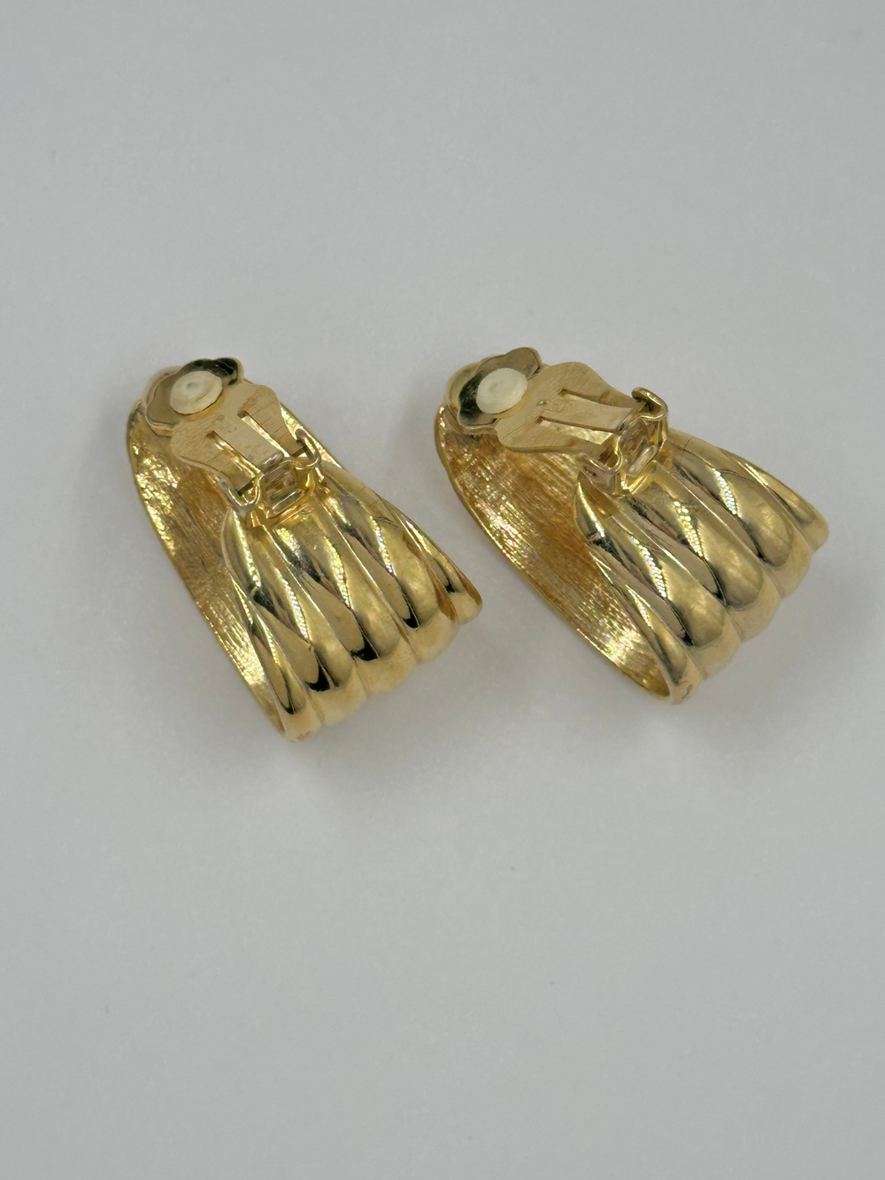 Крупные клипсы полукольца