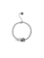 Браслет "Big knot" Silver