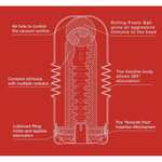 TENGA Мастурбатор Rolling Head Cup