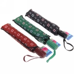 Зонт женский полуавтомат «Классический» d-100см, микс 6 цветов, длина в слож. виде 30см