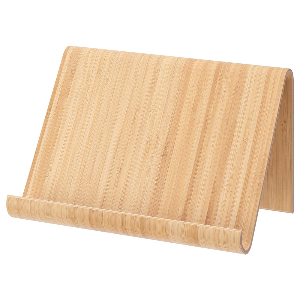 IKEA VIVALLA  (ИКЕА ВИВАЛЛА)  -  Подставка для планшета, бамбуковый шпон, 26x17 см