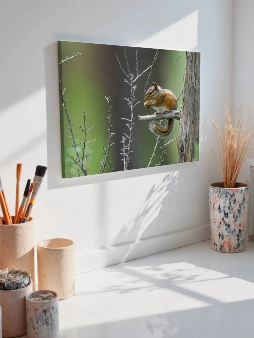 Картина на стену 40 X 50 Белка