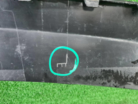 Юбка переднего бампера Hyundai Elantra 7 CN7 20-23