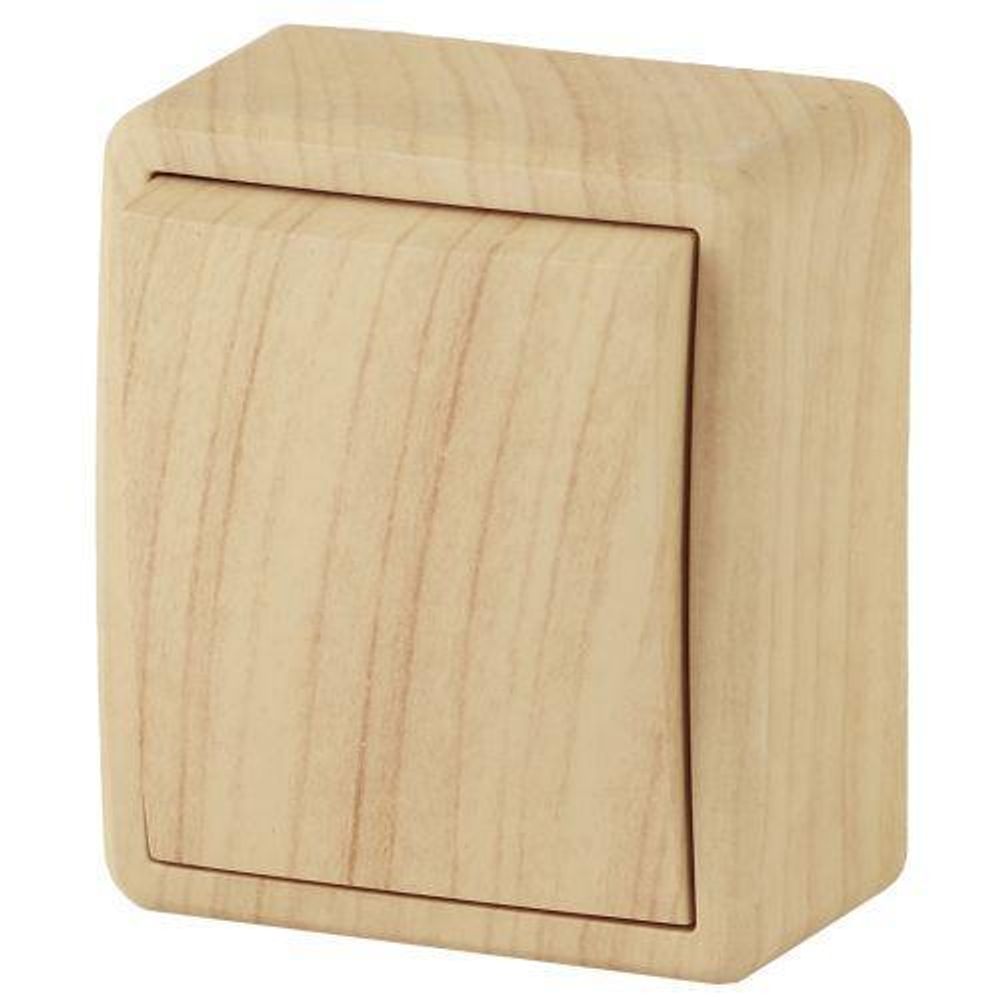 Выключатель 1-кл. ОП Эра Эксперт 10А IP20 11-1201-11 250В 10AX сосна Эра Б0020656