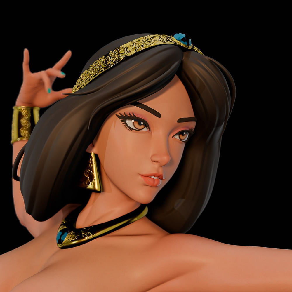 Фигурка Принцесса Жасмин Аладдин Jasmine Princess Alladin nsfw