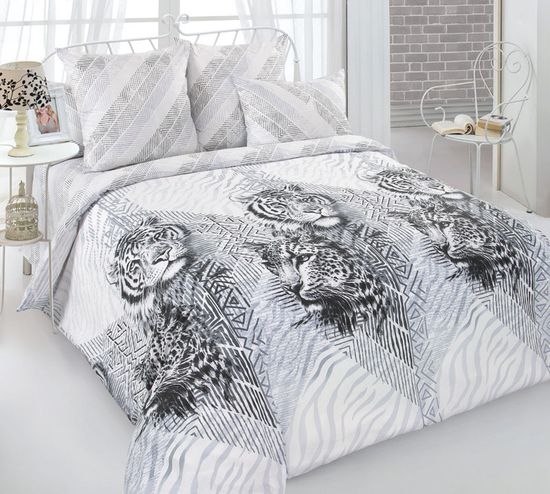 Двуспальный комплект постельного белья Книга Джунглей поплин