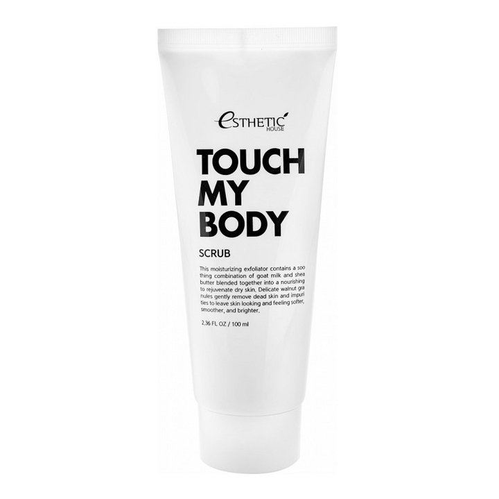 Скраб для тела Esthetic House Touch My Body Goat Milk Body Scrub с козьим молоком 100 мл