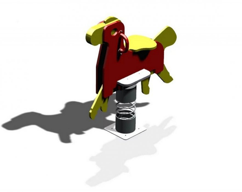 Качалка на пружине Лошадка D.Kp.013