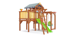 Деревянная игровая площадка для малышей