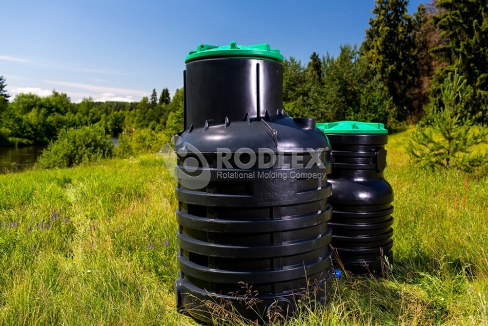 Кессон для скважин Rodlex -KS 1.0 (голубой) Родлекс(1300x1300x2000см;110кг;синий) - арт.559809