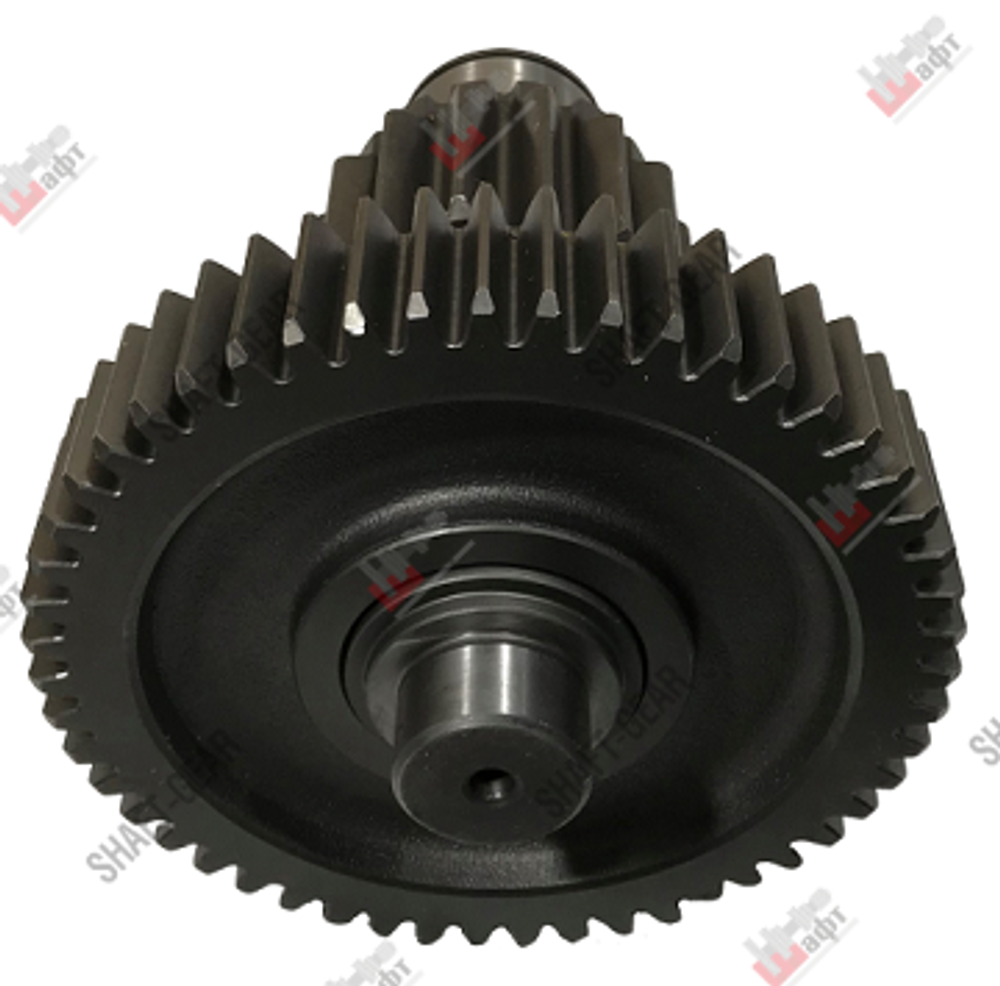 JSD180-1707050 - Вал промежуточный демультипликатора (короткий) на КПП