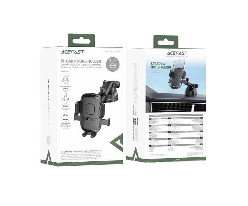 Автомобильный держатель для телефона ACEFAST D57 (черный)