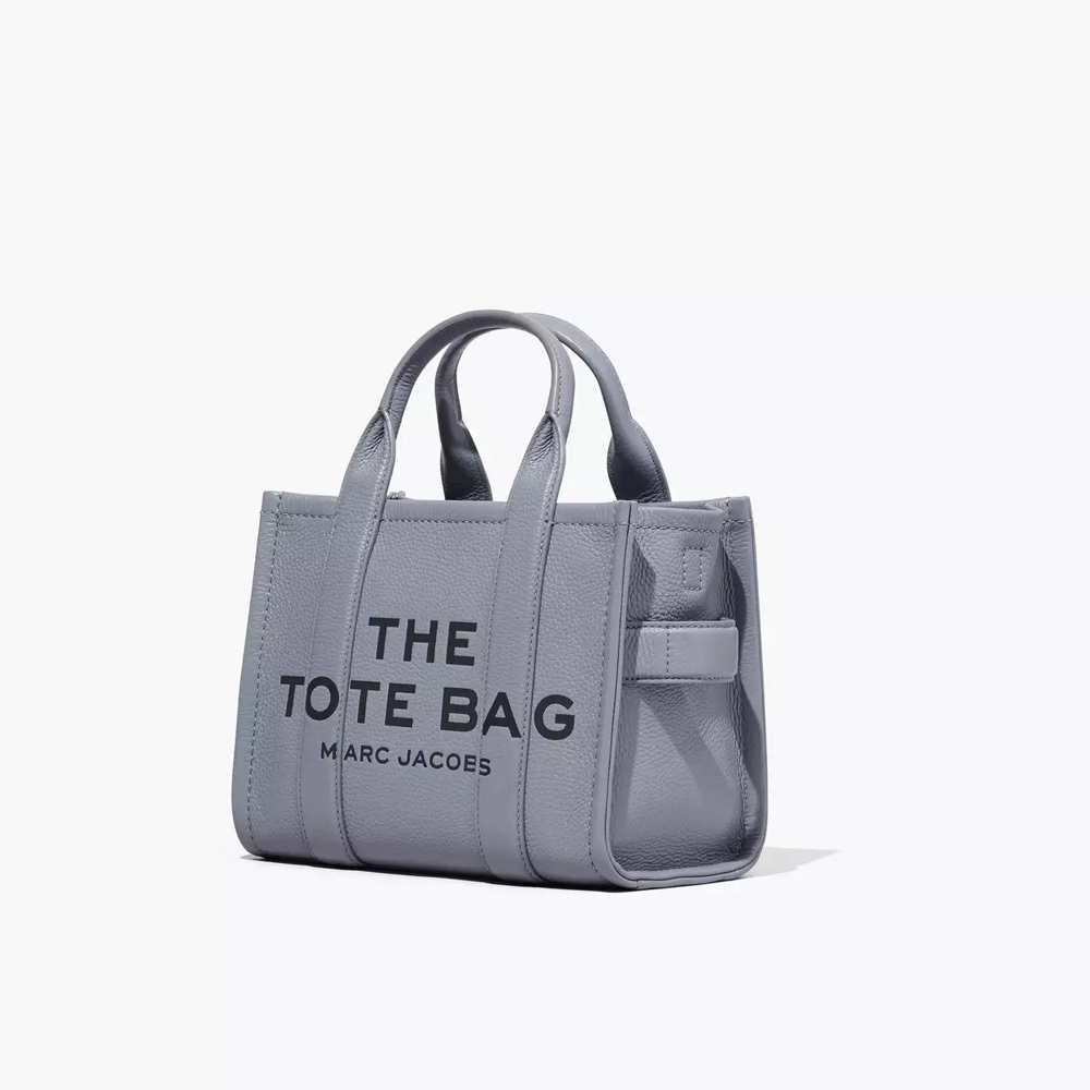 Сумка-тоут Marc Jacobs The Leather Mini Tote Bag Wolf Grey