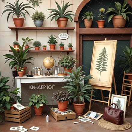 Фотофон "Ботаника" арт. ФФ905-55