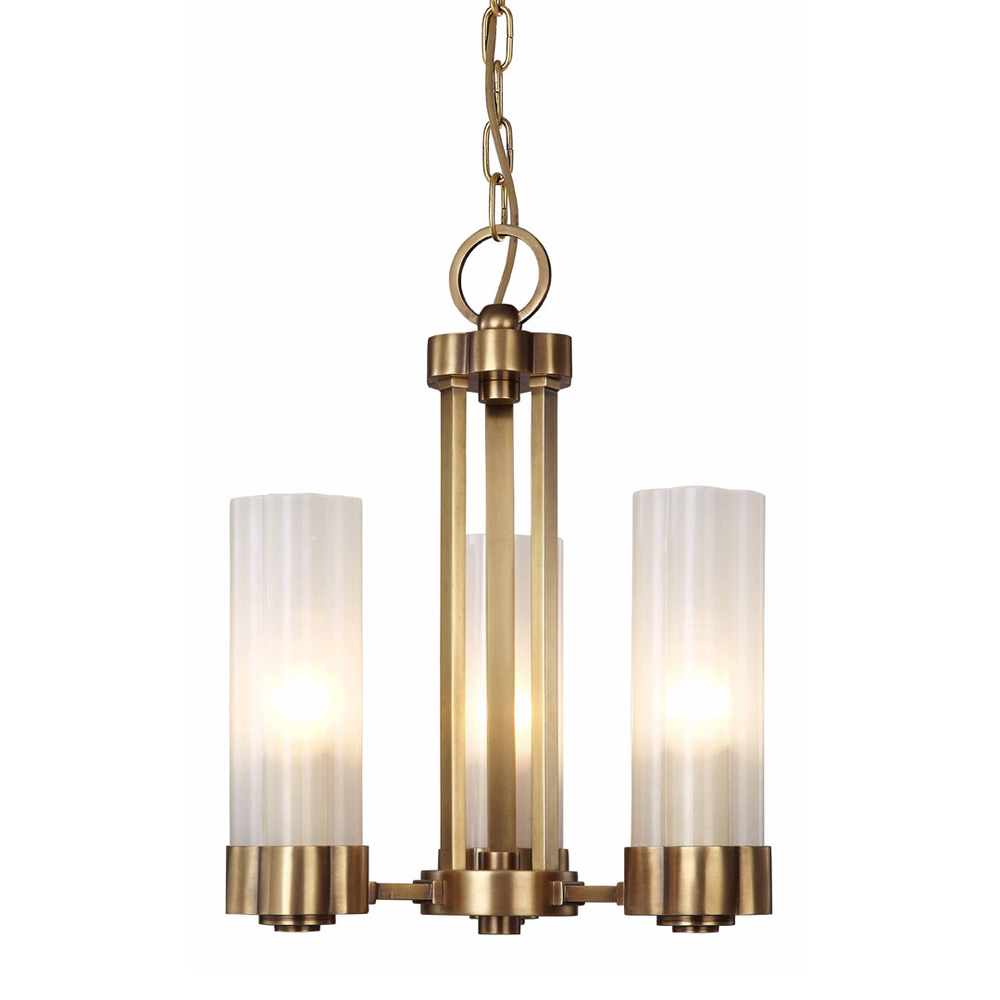 Люстра Cloyd WILLEM C3 / Ø32 см - латунь (арт.10143)