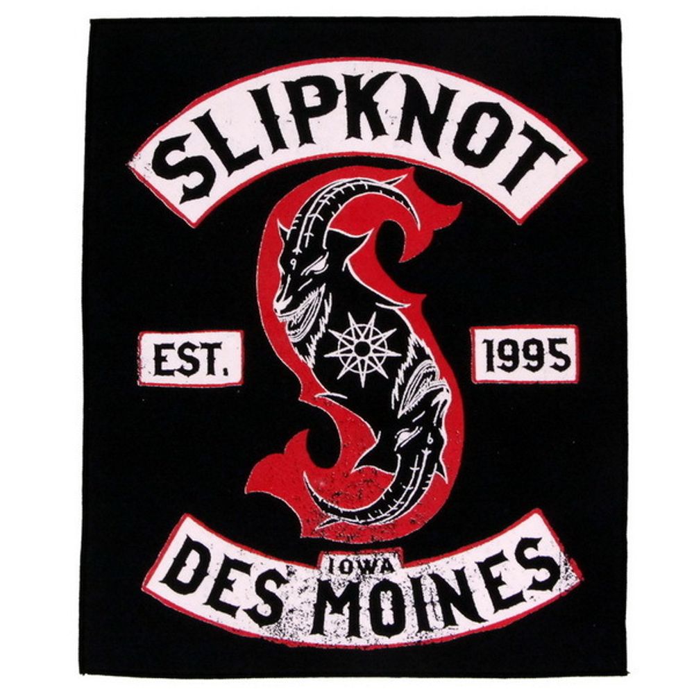 Нашивка Slipknot Des Moines