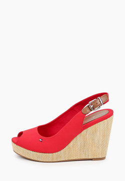 Босоножки женские TOMMY HILFIGER ICONIC ELENA SLING BACK WEDGE