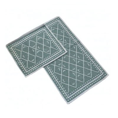 Набор ковриков для ванной комнаты хлопковые ZALEL 55х90+45х55 DESEN 1