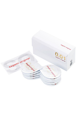 Презервативы Sagami Original 001, полиуретан, 10 шт.