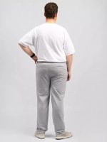 брюки спортивные на резинке прямые большие размеры