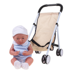 Коляска для кукол сидячая, пакет 935B-12