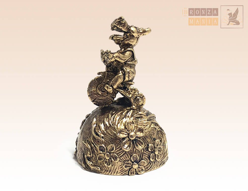 колокольчик Бегемот на велосипеде