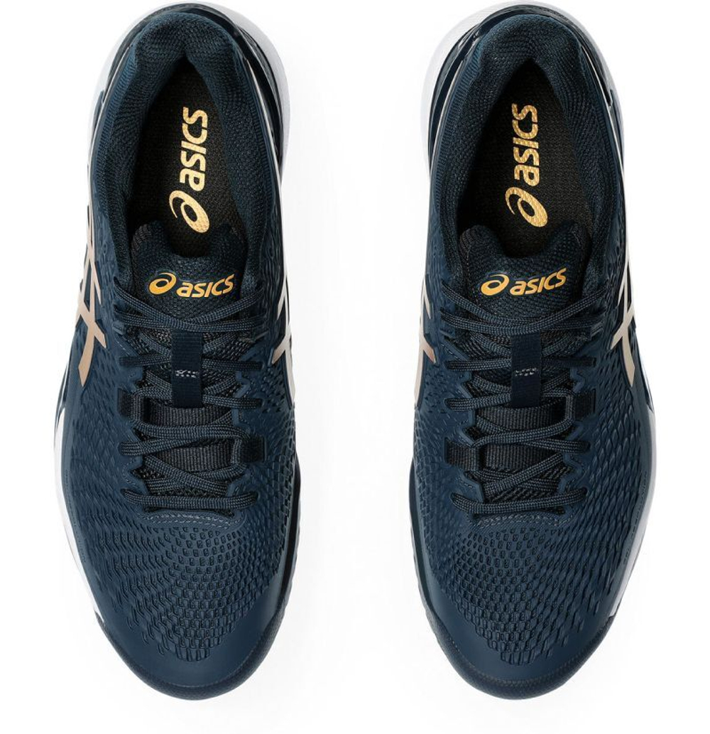 Мужские кроссовки теннисные Asics Gel-Resolution 9 - небесный