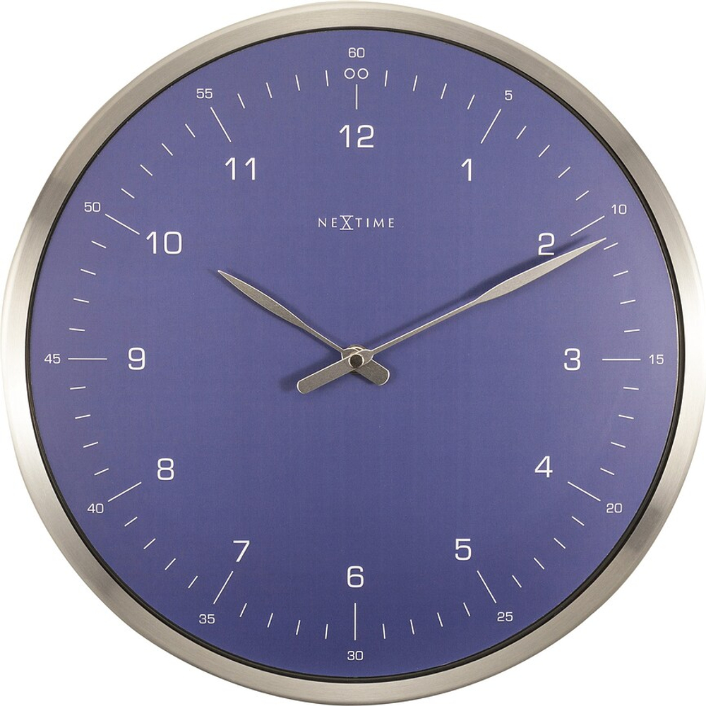 Настенные часы NeXtime 60 Minutes, металл, 33 см