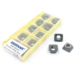 Пластина квадратная с зад.углом SEKT 1204AFTN-XM LF6018 мат.обработки- сталь, нерж.сталь, чугун (10 штук)