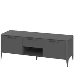 Тумба Type под ТВ ширина 160 см (темно-серый)