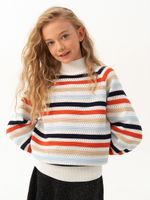 Джемпер для девочки AT1215 мультиколлор