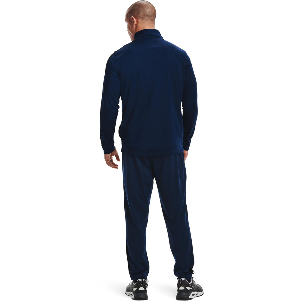 Мужские теннисные Костюмы Under Armour Knit Tracksuit Men - Dark Blue