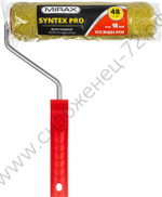 MIRAX SYNTEX Pro 48 мм, 240 мм, ворс 18 мм, полиакрил/полиэстер, Малярный валик с ручкой (03815-24)