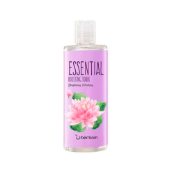 Berrisom Essential Boosting Toner Lotus Brightening & Purifying тонер-бустер успокаивающий с экстрактом лотоса