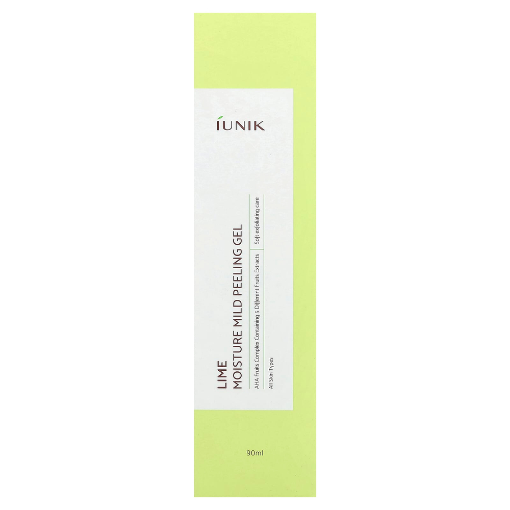 iUNIK, мягкий увлажняющий гель-скраб для кожи, 90 мл (3,04 жидк. унции)
