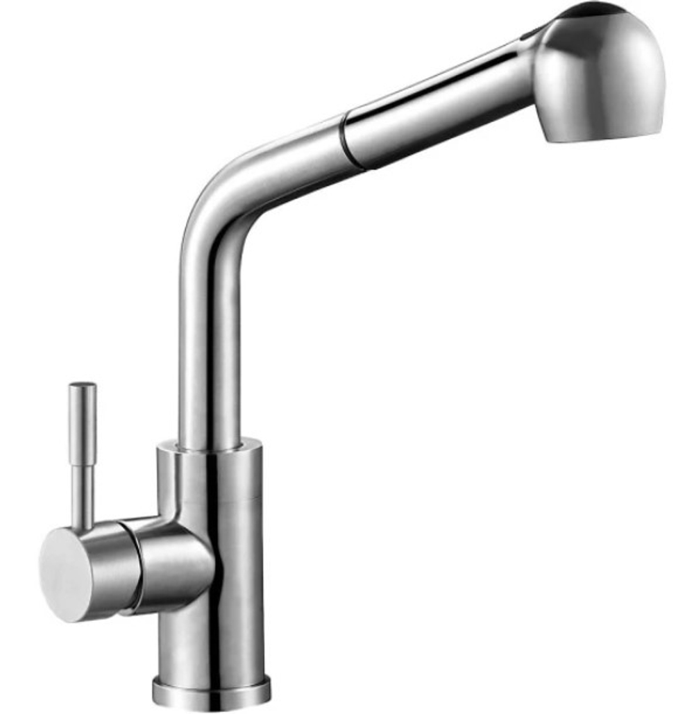 Смеситель д/кухни ZEGOR SAP4-H097KB черн.